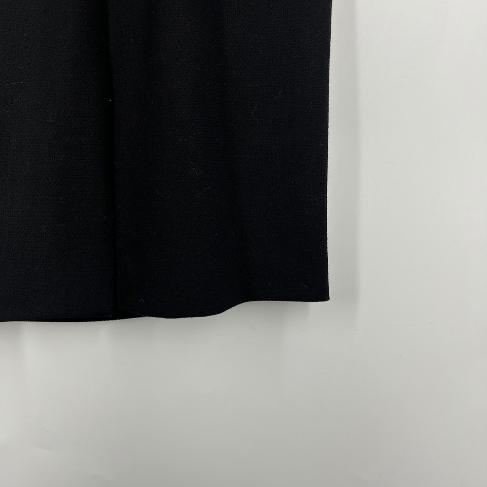 Hobbs London Black Sleeveless Sheath Dress Tailored V-Neck‎ Professional LBD - Picture 8 of 15